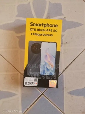 Nouveau ZTE Blade A76 5G 128 GB Bleu