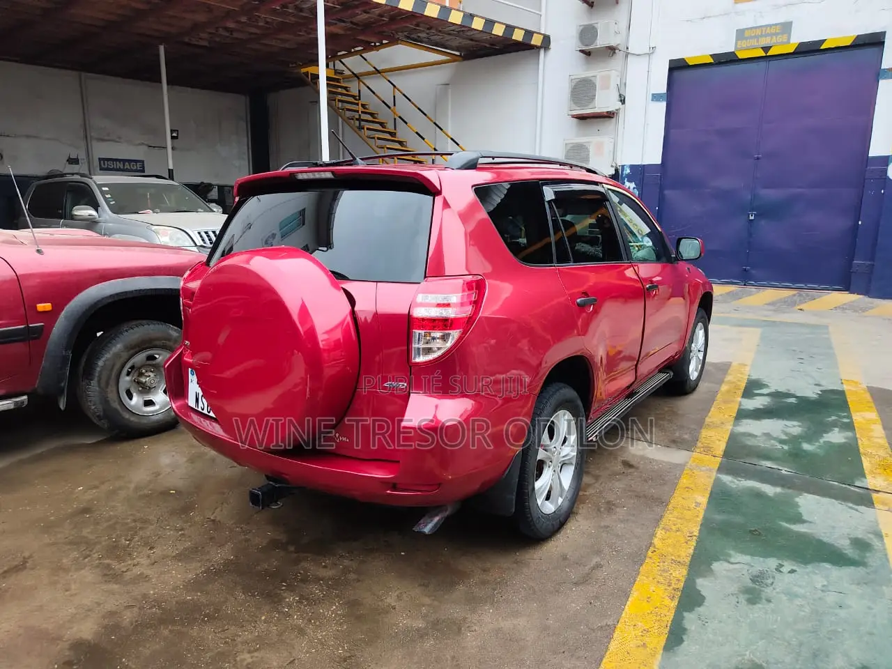 Toyota RAV4 2.0 4x4 2007 Rouge
