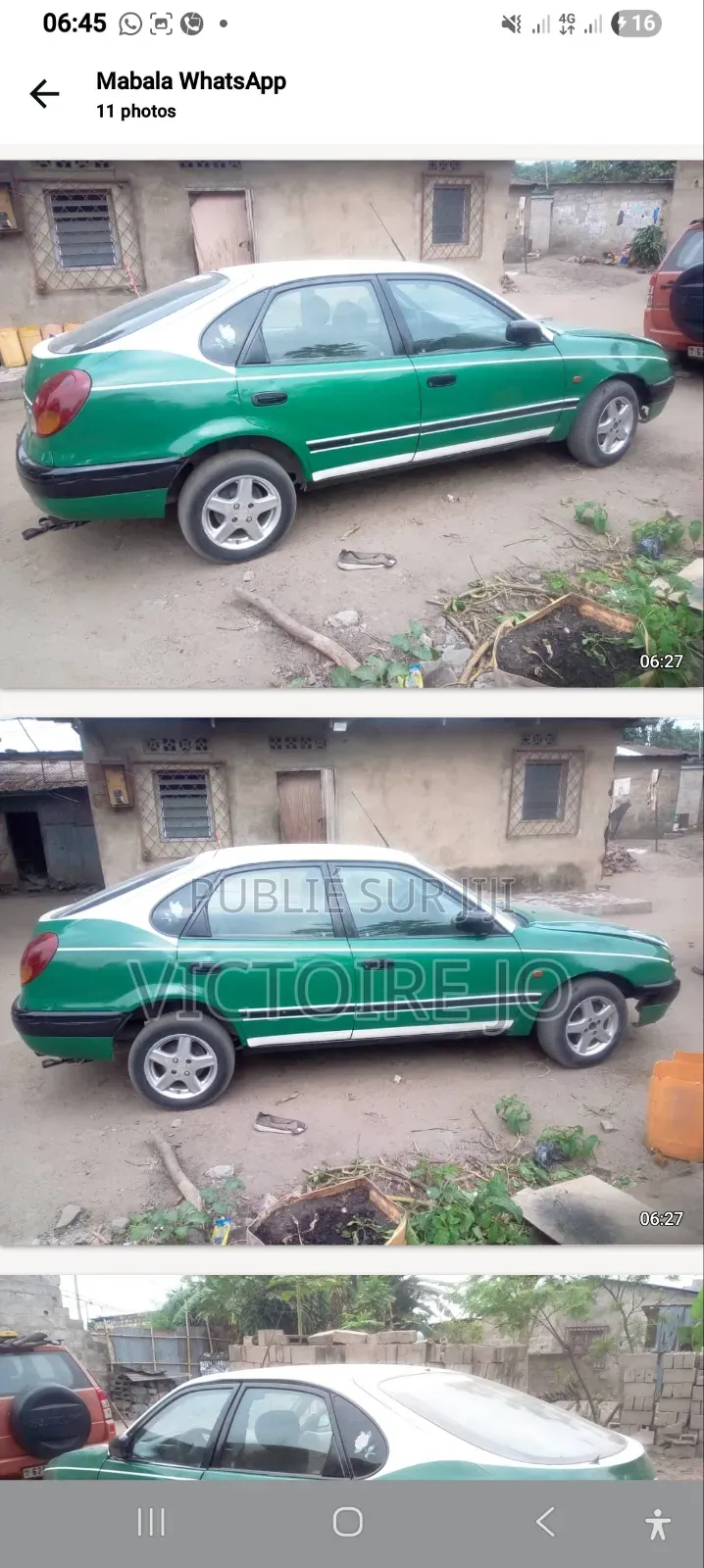 Toyota Corolla 2012 Vert