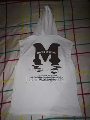 Ensemble 2 Pièces Blanc Homme T-Shirt Sans Manche +Short