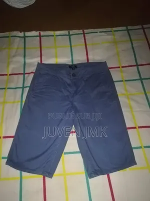 Short Homme /Bermuda Chino Bleu Marine