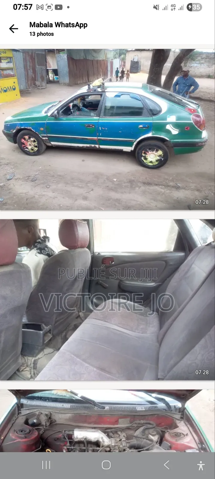 Toyota Corolla 2007 Vert