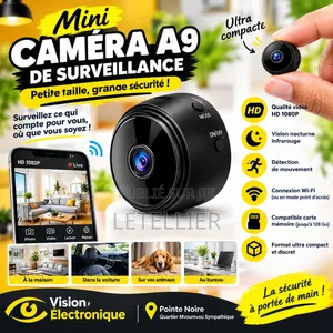 Caméra A9 De Surveillance Mini