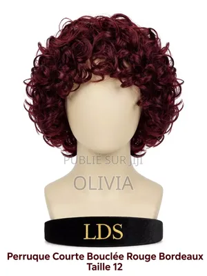 Perruque Lace Naturelle Coupe Noir Brazzaville
