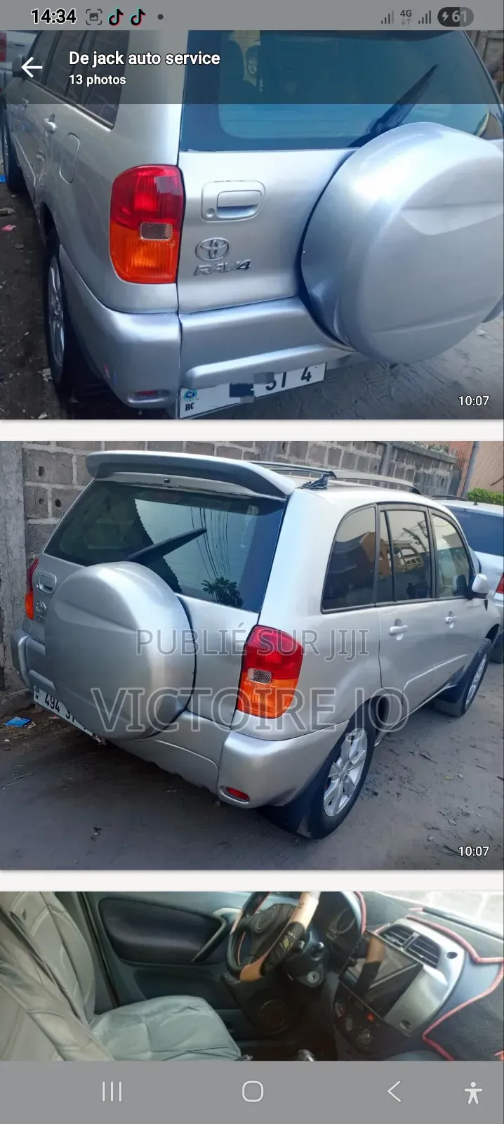 Toyota RAV4 2010 Gris