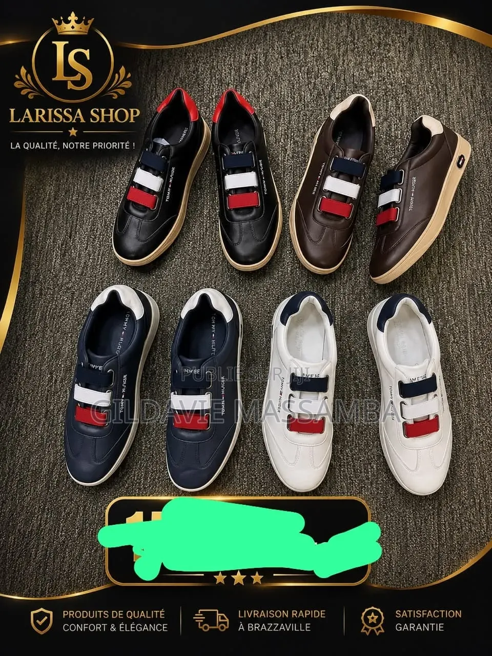 Chaussures, Lacoste , Tommy Hilfiger
