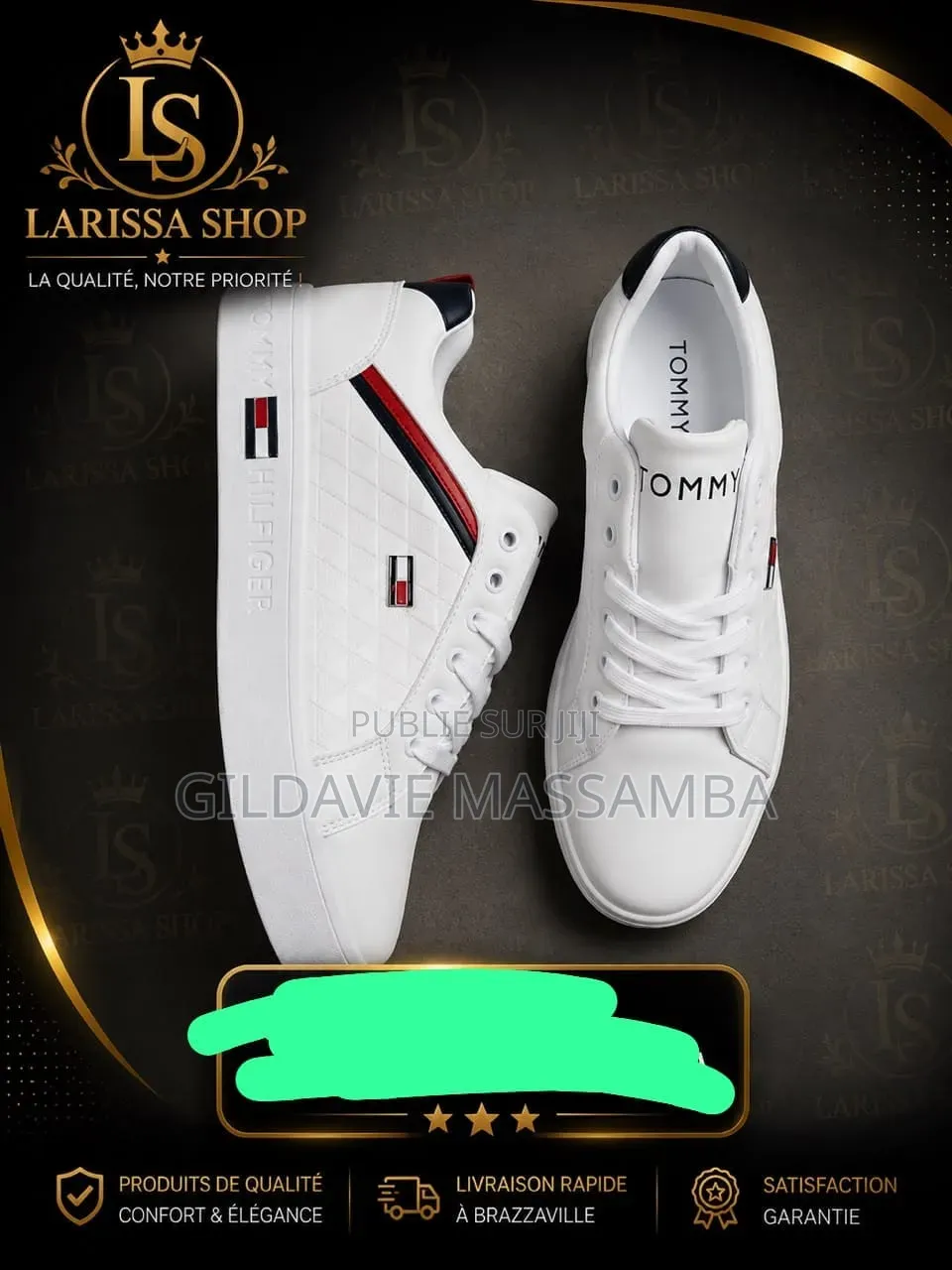 Chaussures, Lacoste , Tommy Hilfiger