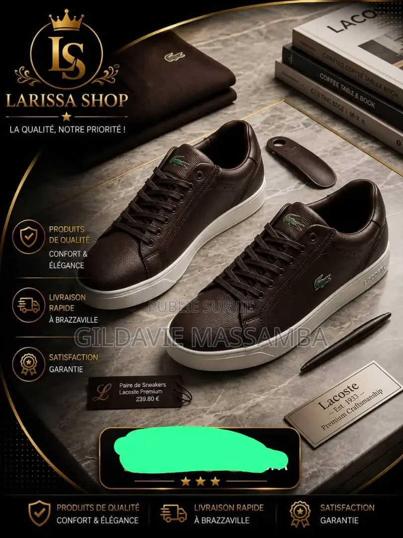 Chaussures, Lacoste , Tommy Hilfiger