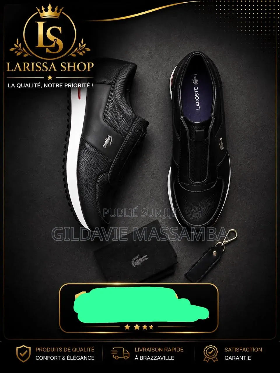 Chaussures, Lacoste , Tommy Hilfiger