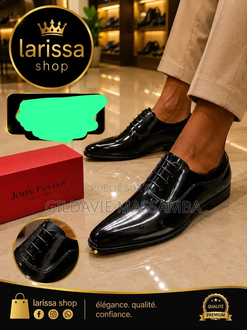 Chaussures Pour Homme ( John Foster)