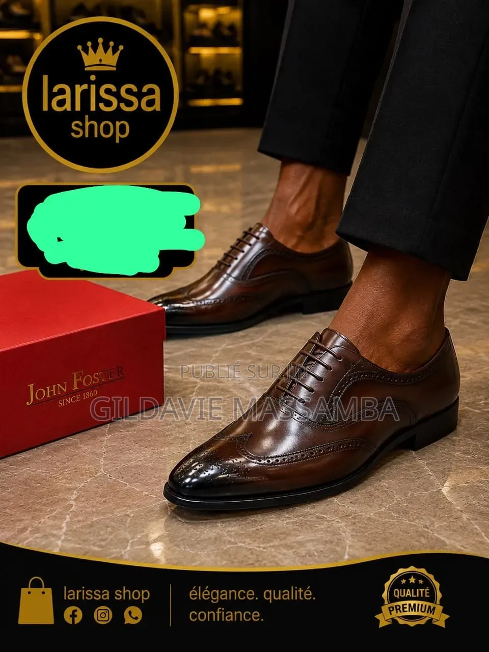 Chaussures Pour Homme ( John Foster)