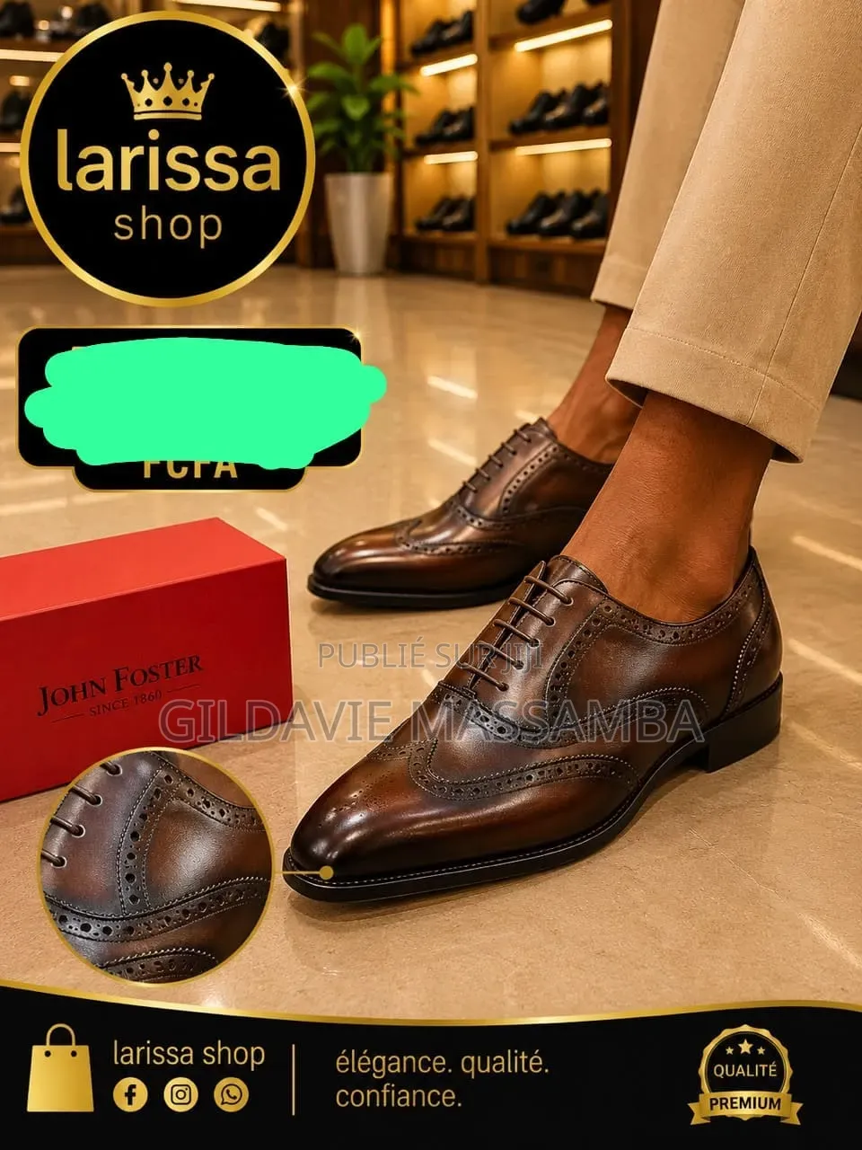 Chaussures Pour Homme ( John Foster)