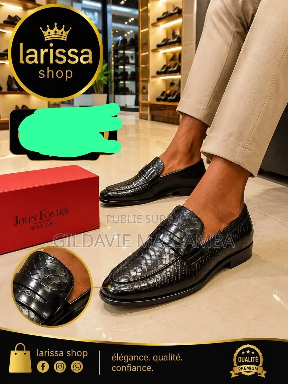 Chaussures Pour Homme ( John Foster)