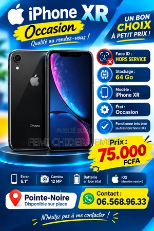 Apple iPhone XR 128 GB Noir