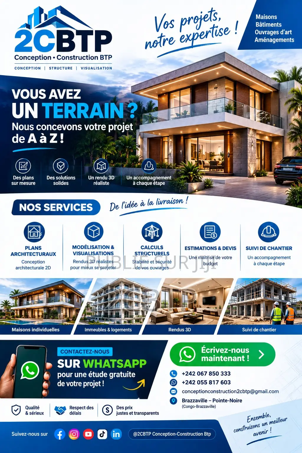 Confiez Votre Projet À Tes Spécialistes