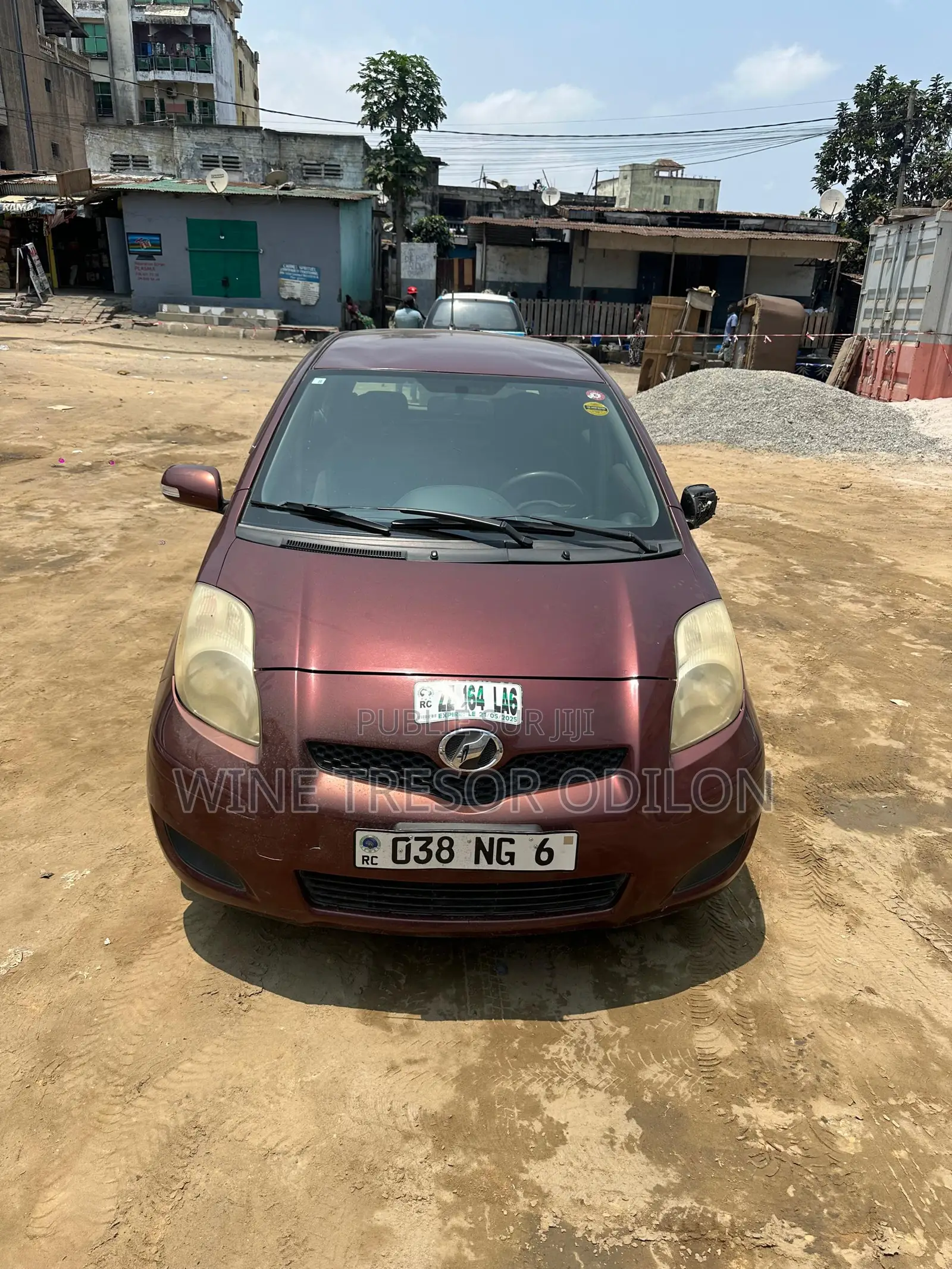 Toyota Yaris 1.0 Eco 2007 Rouge
