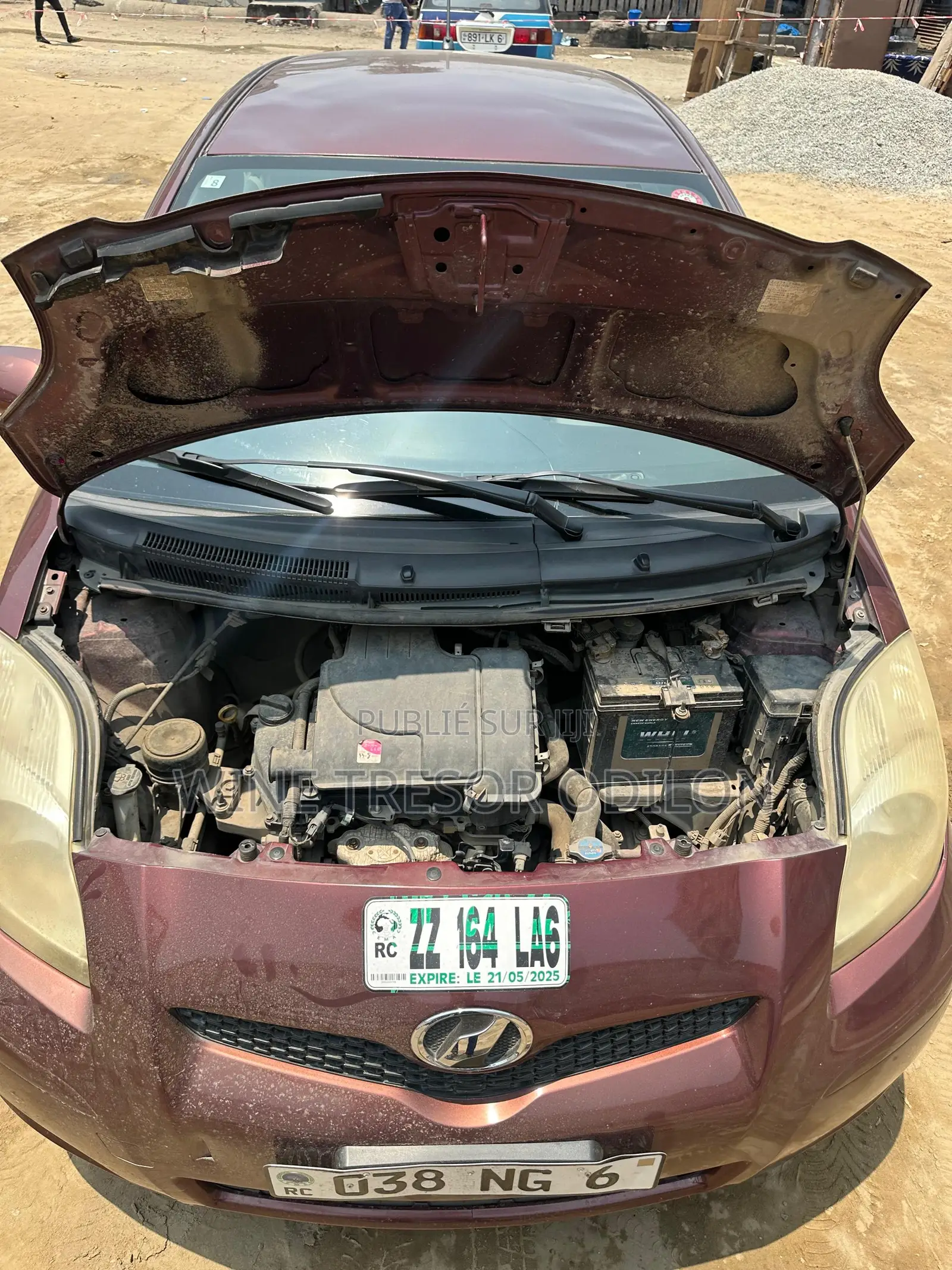 Toyota Yaris 1.0 Eco 2007 Rouge