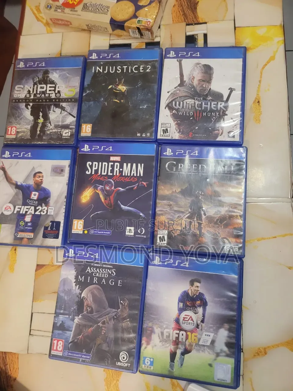 Cd Ps4 À Partir De 10000f