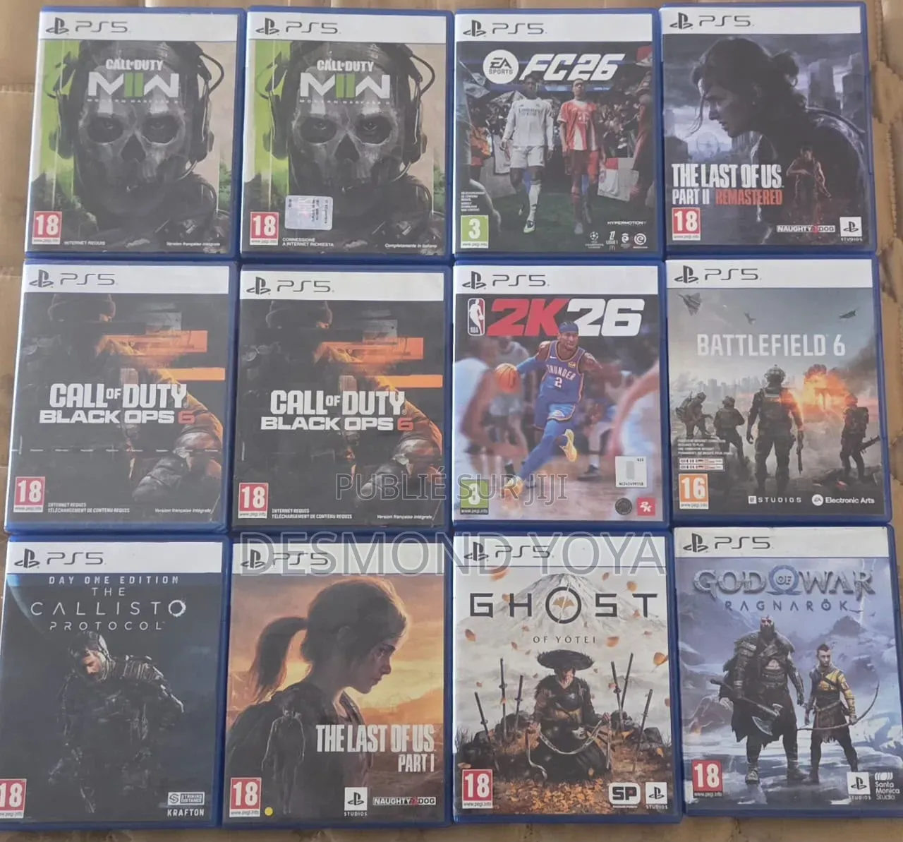 Cd Ps5 À Partir De 25000f