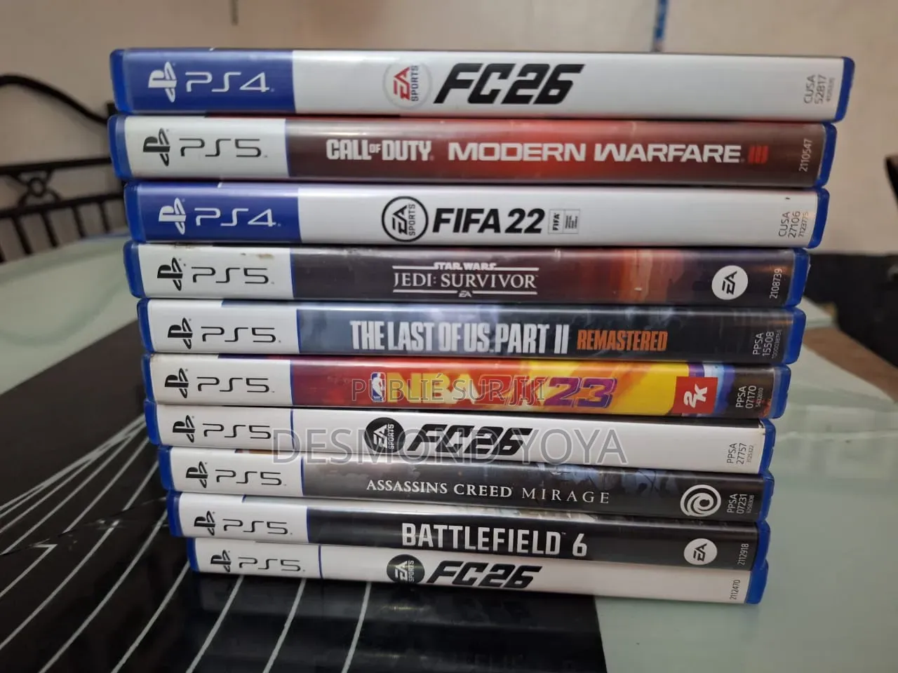 Cd Ps5 À Partir De 25000f