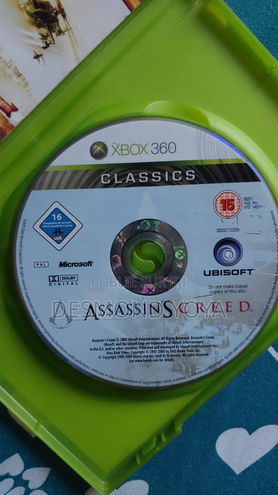 Jeux XBOX 360