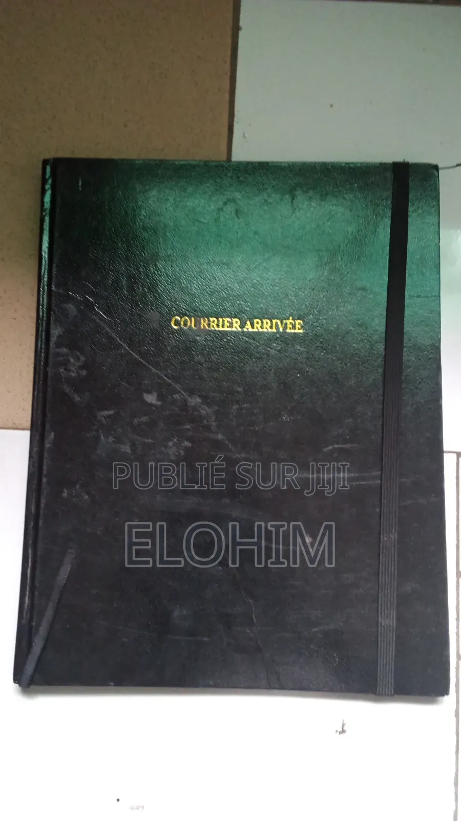 Cahier Courrier Arrivée