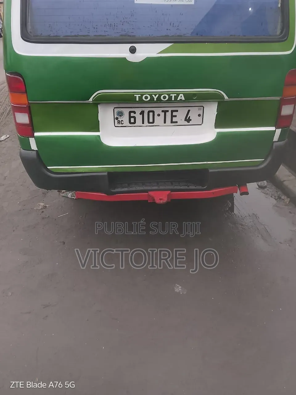 Toyota HiAce 2017 Vert