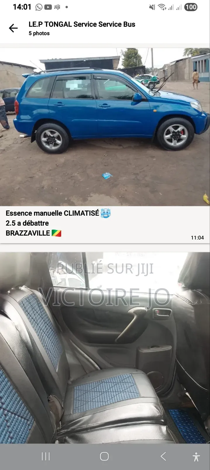 Toyota RAV4 2010 Bleu