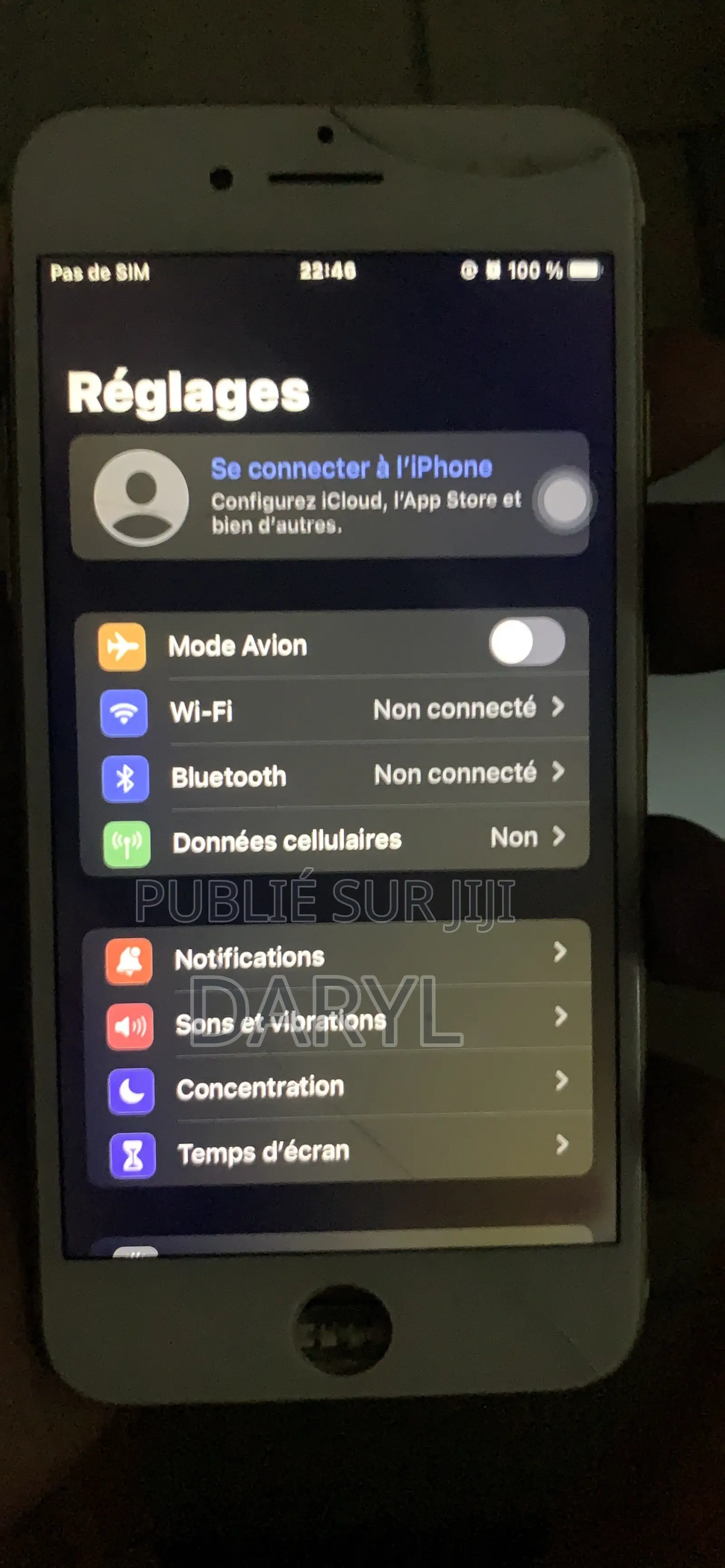 Apple iPhone 7 32 GB Argenté