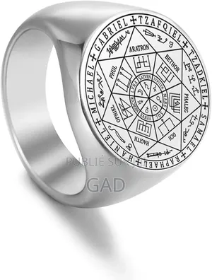 Bague Tétragramme