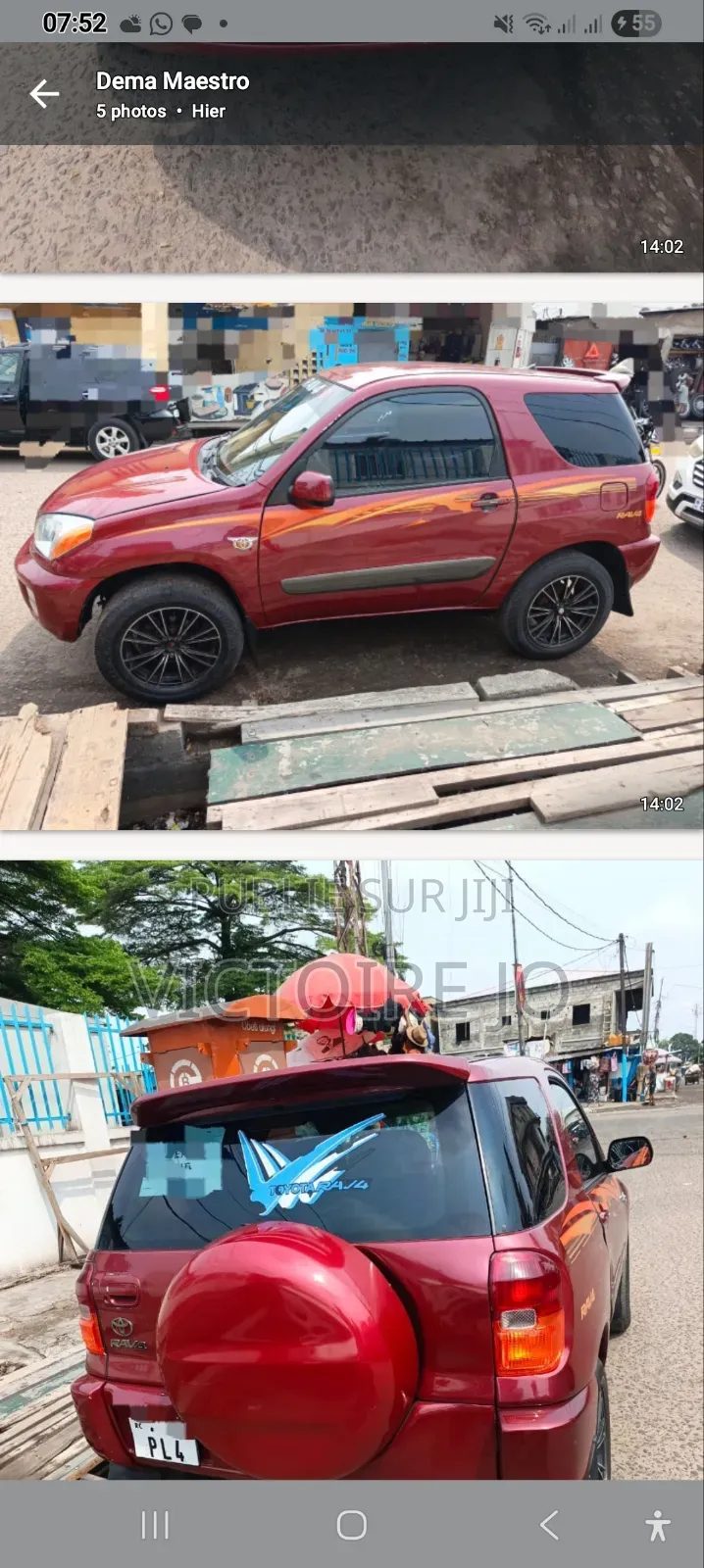 Toyota RAV4 2010 Rouge