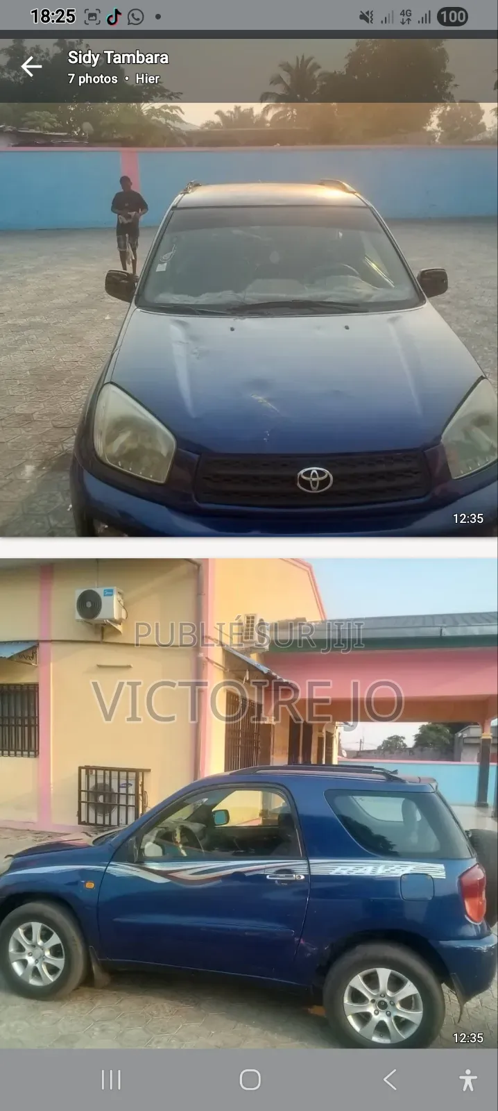 Toyota RAV4 2006 Bleu