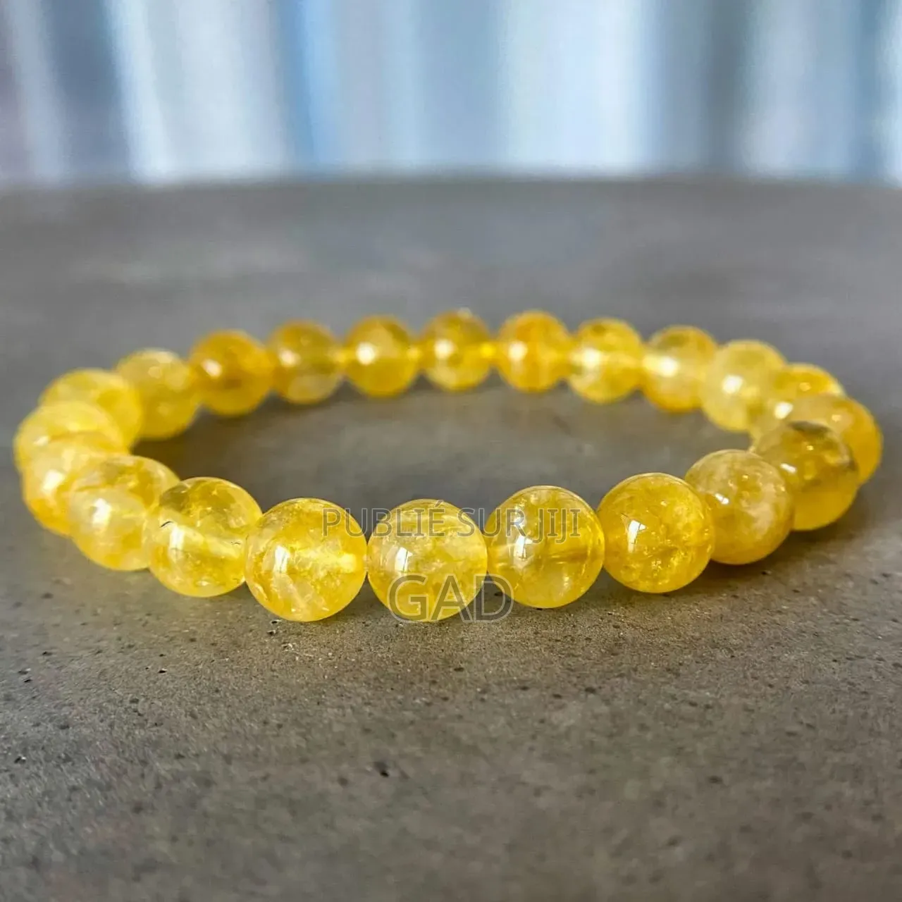 Bracelet Pierre Citrine