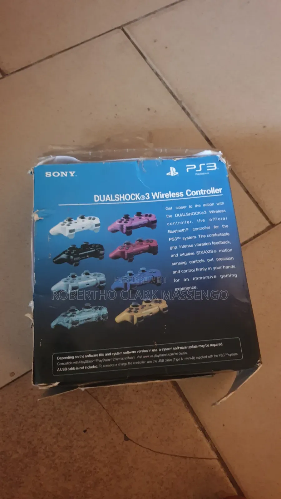 Manette Ps3 a Vendre + Cable De Connexion/Charge
