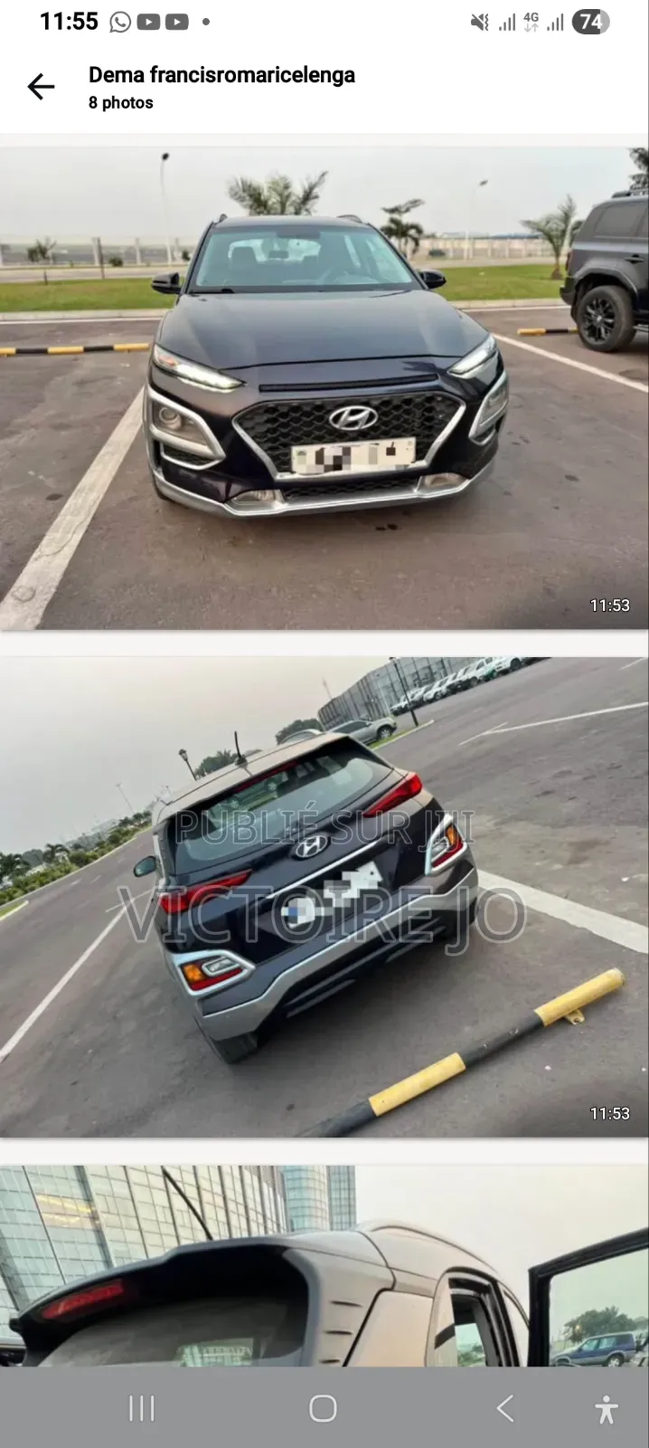 Hyundai Kona 2021 Noir