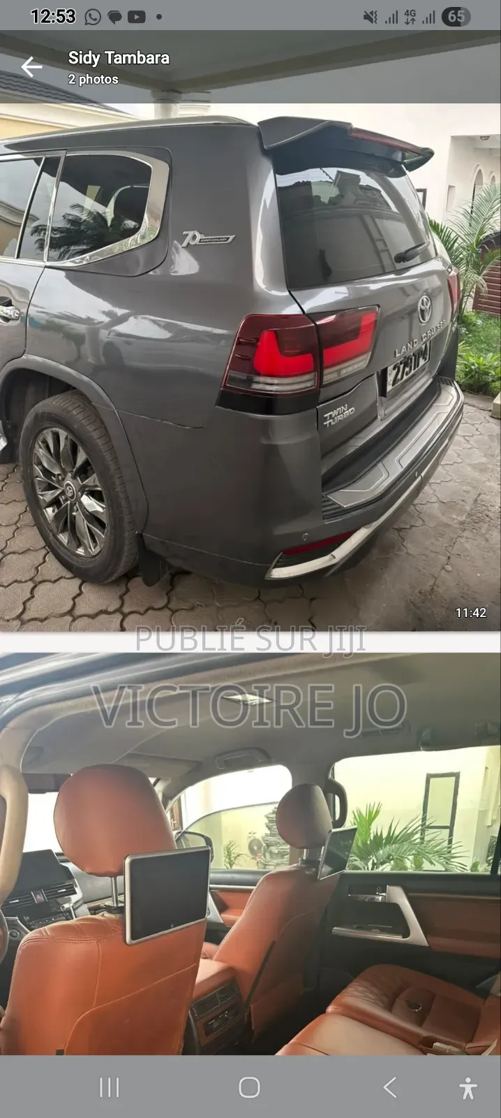 Toyota Land Cruiser 2022 Gris