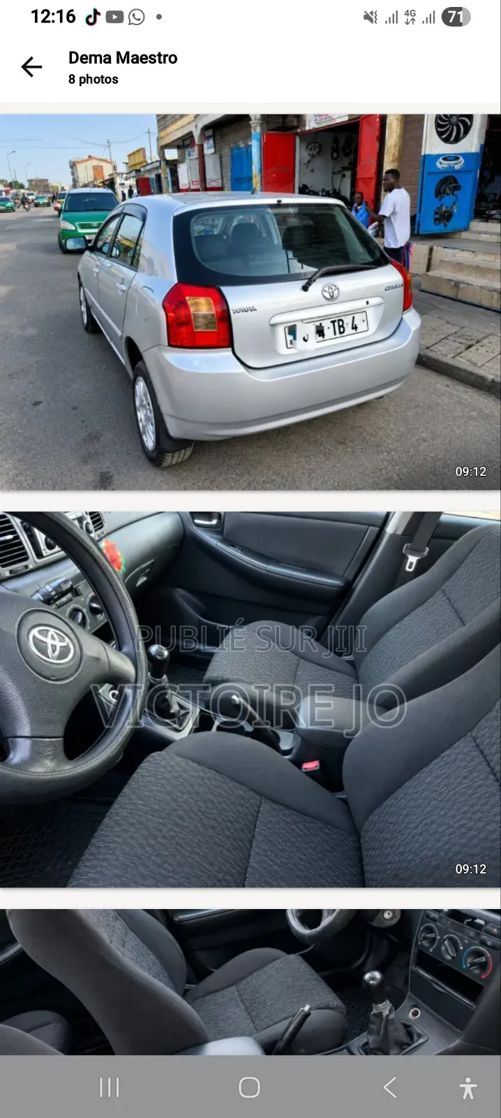 Toyota Corolla 2017 Gris