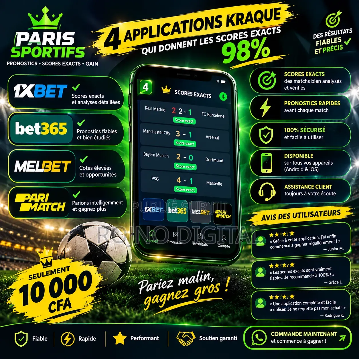 4 Application Kraque Avis