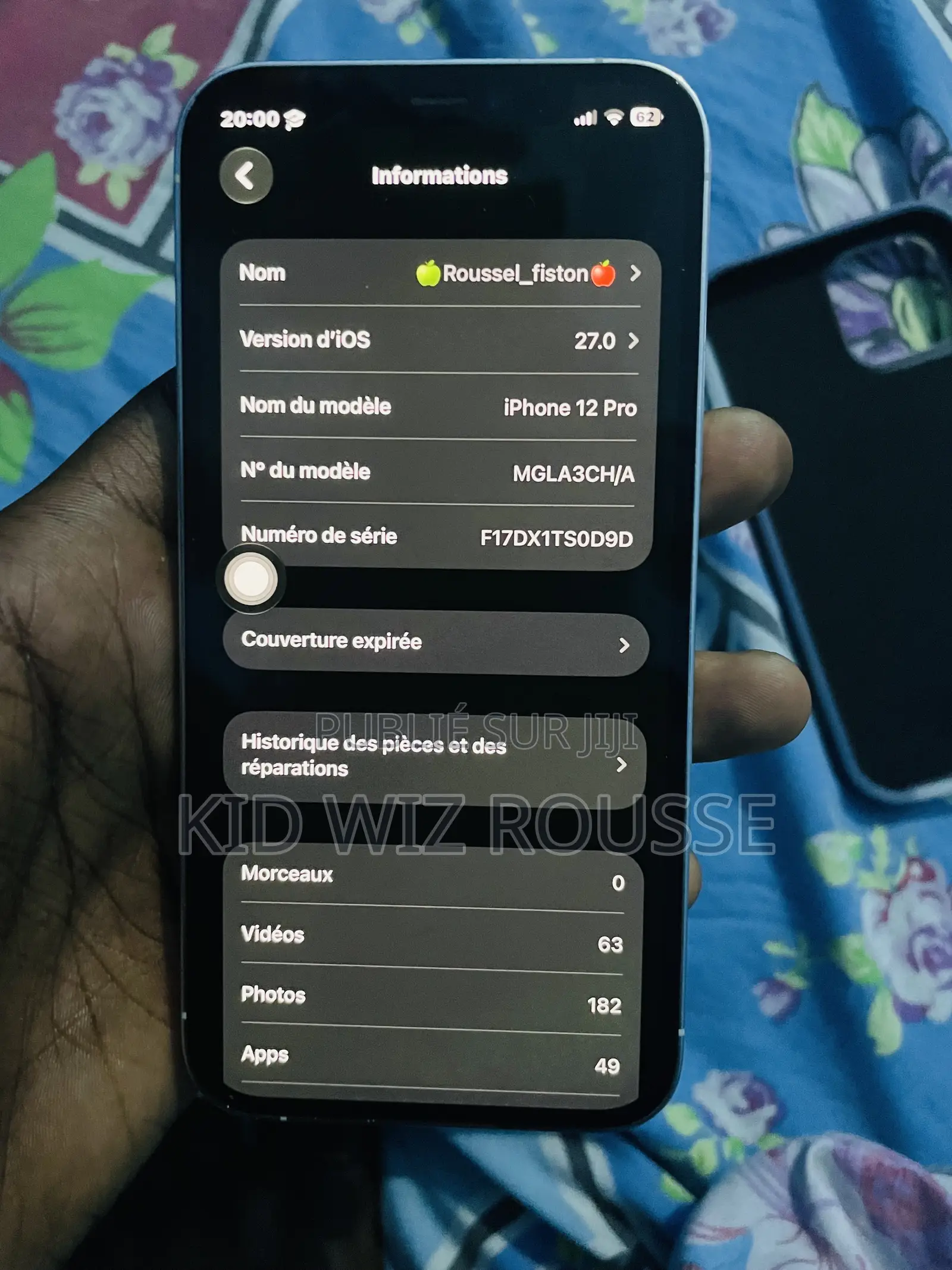 Apple iPhone 12 Pro 128 GB Blanc