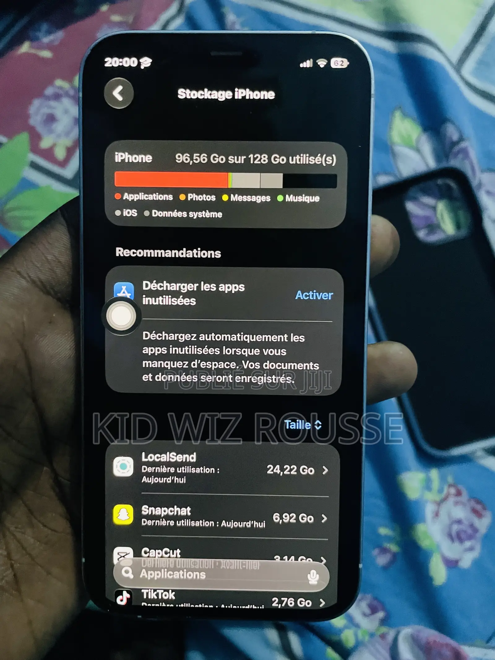 Apple iPhone 12 Pro 128 GB Blanc