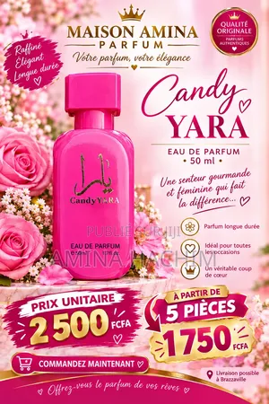  Parfums De Qualité À Vendre – Prix 2500F
 Parfums Tendance