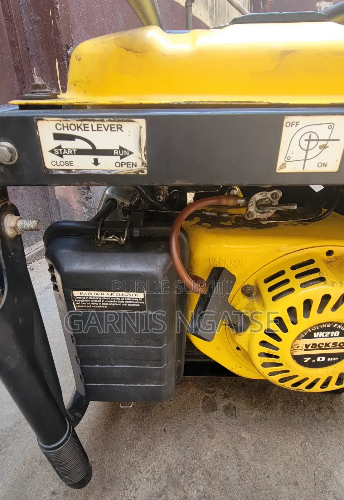 _GROUPE ÉLECTROGÈNE VACKSON VK9700AE2 Puissant & Robuste _