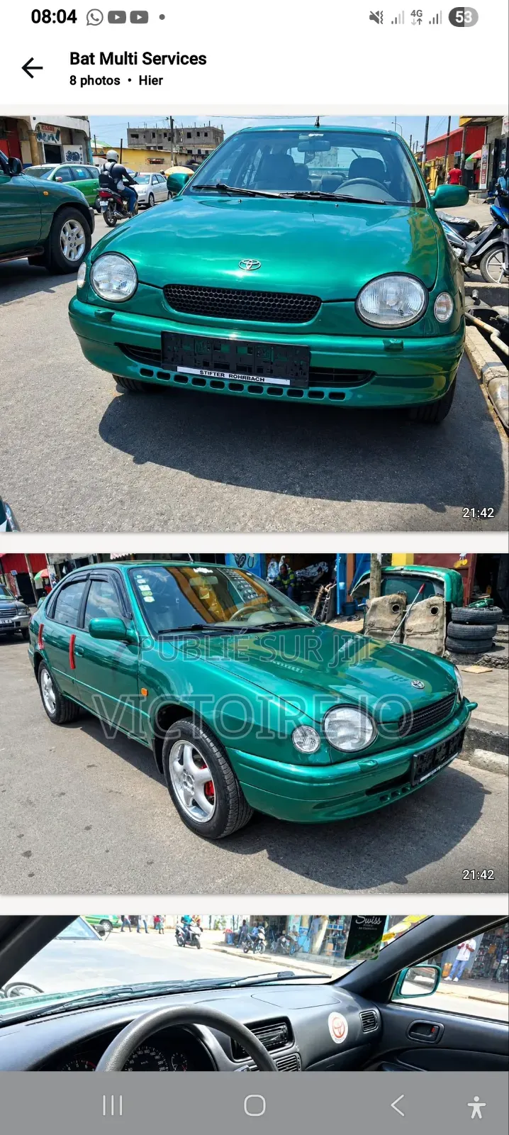 Toyota Corolla 2017 Vert