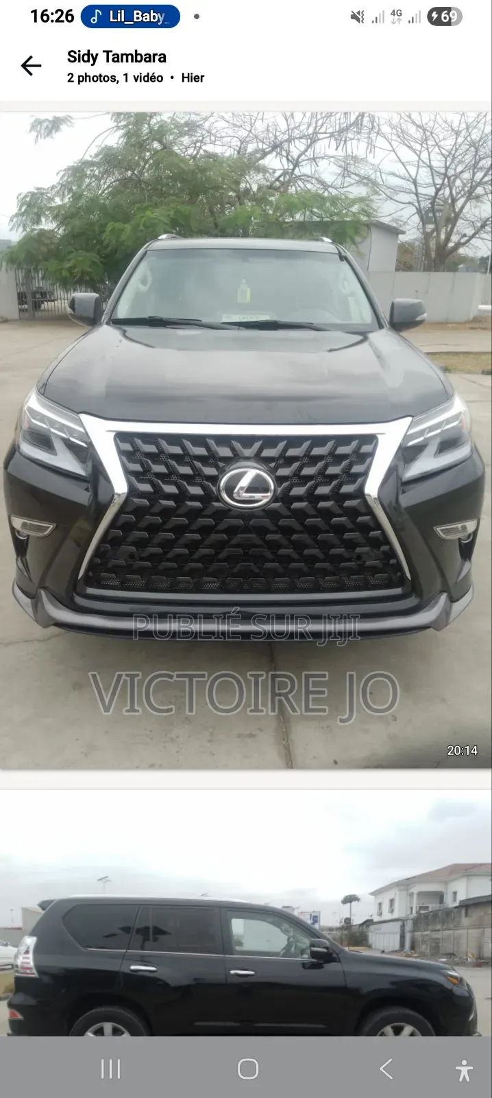 Lexus GX 460 2021 Noir