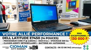 Nouveau Dell Latitude E7450 8GB Intel Core i7 HDD+SSD 500GB