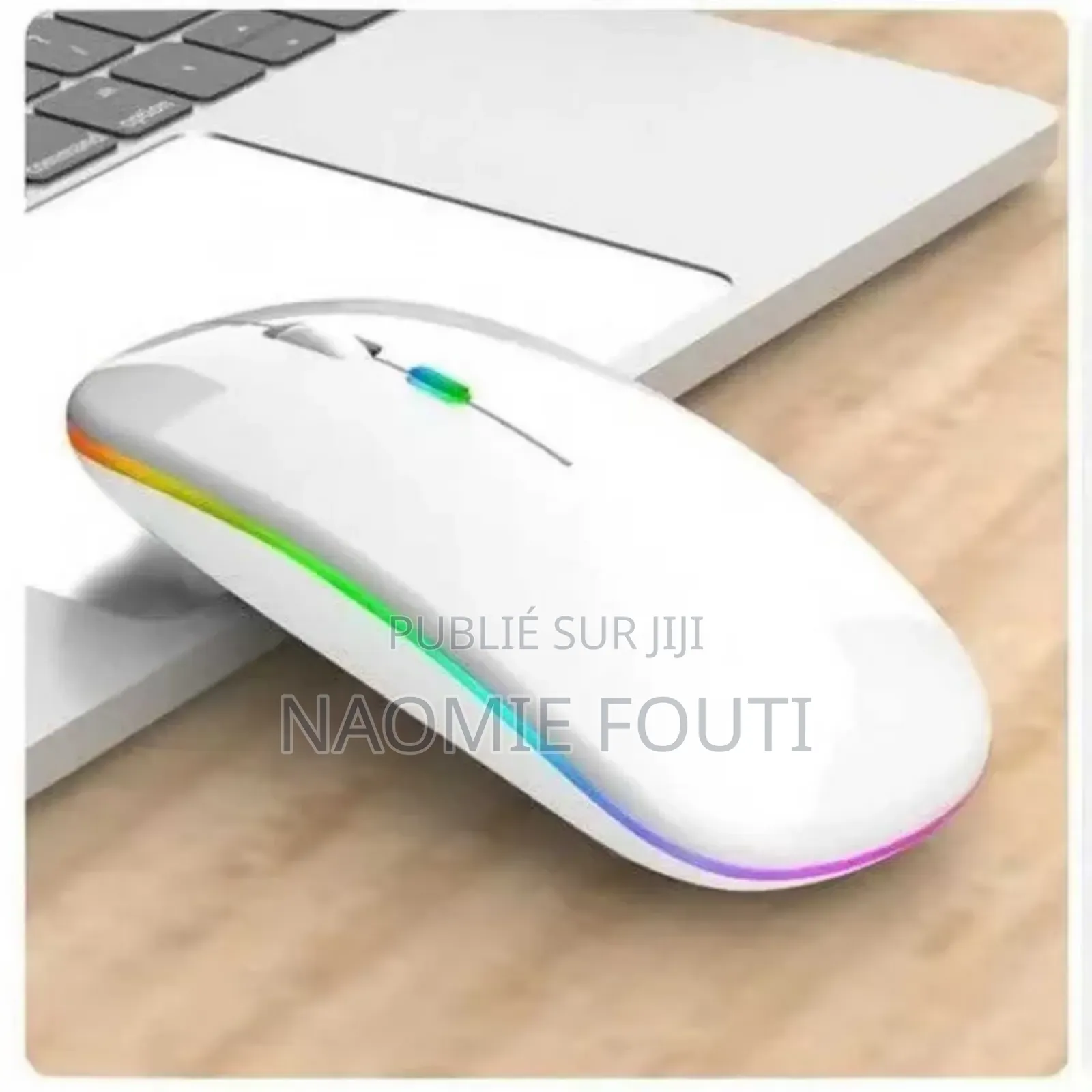 Souris ergonomiques sans fil 2,4G BT USB rechargeable