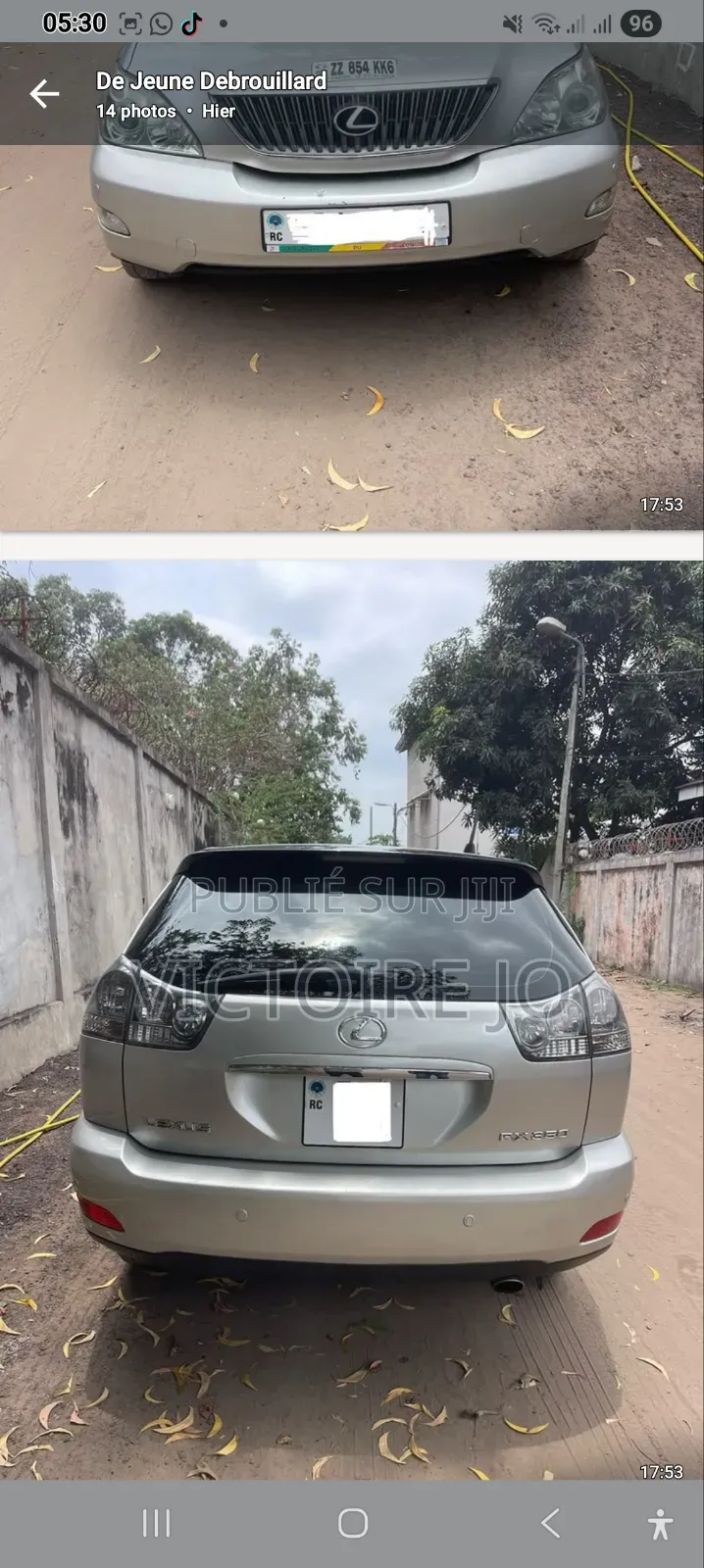 Lexus RX 2017 Gris