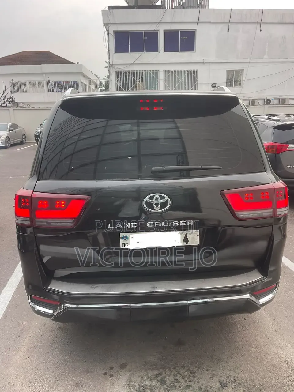 Toyota Land Cruiser 2022 Noir