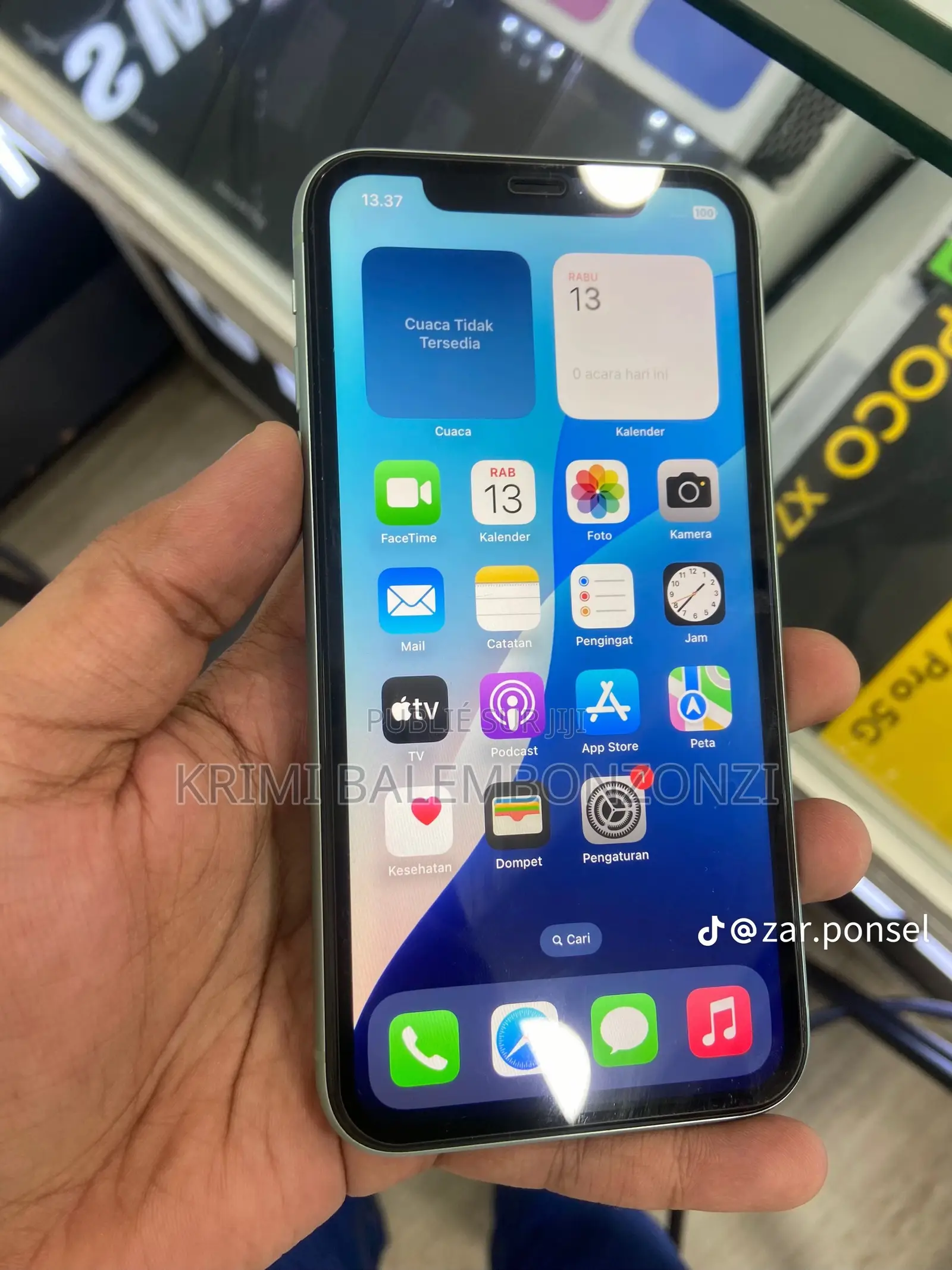 Nouveau Apple iPhone 11 64 GB Vert