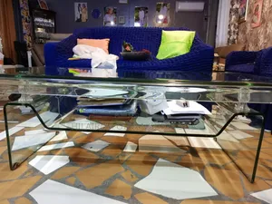 Tablette Basse en Verre
